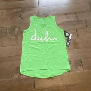 RAGS 5/6 NWT OG DUH Tank Top
